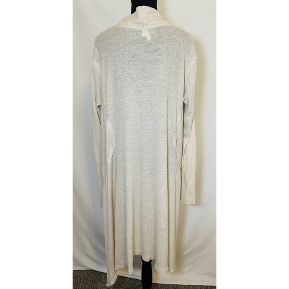 We The Free Beige Wonder Woman Mock Neck Thermal Tunic Dress Women's MEDIUM‎ - Picture 3 of 11